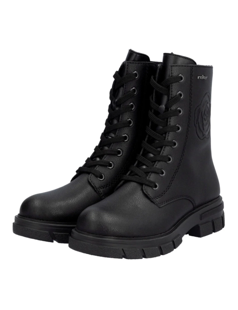 imagem de Rieker Preto Booties Calçados Femininos11