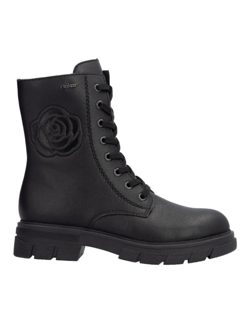 imagem de Rieker Preto Booties Calçados Femininos4