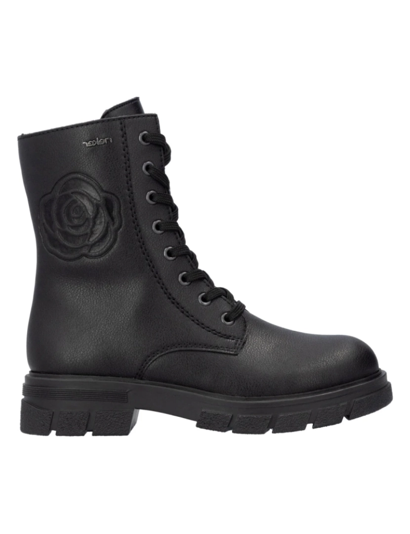 imagem de Rieker Preto Booties Calçados Femininos5