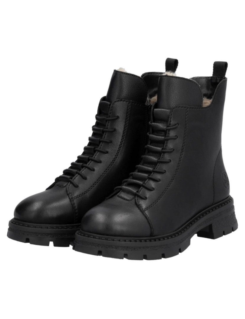 imagem de Rieker Preto Booties Calçados Femininos10