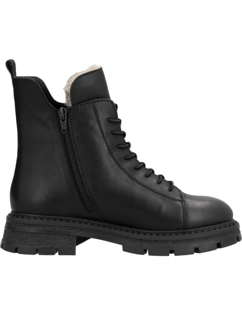 imagem de Rieker Preto Booties Calçados Femininos5