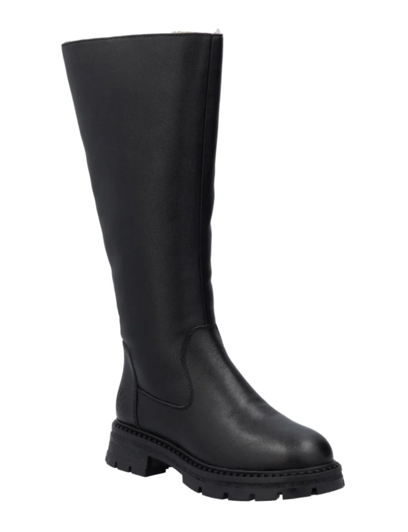 Rieker - Rieker Preto Botas Calçados Femininos