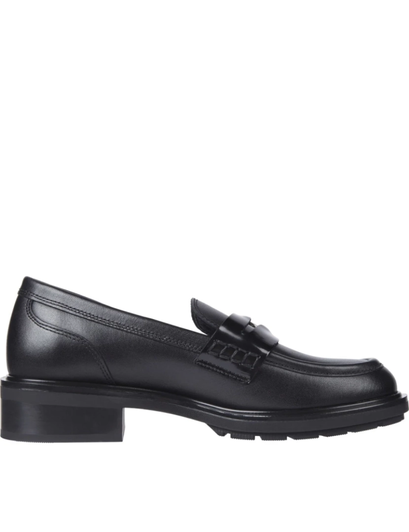 imagem de Tommy Hilfiger Black Loafers sapatos femininos6