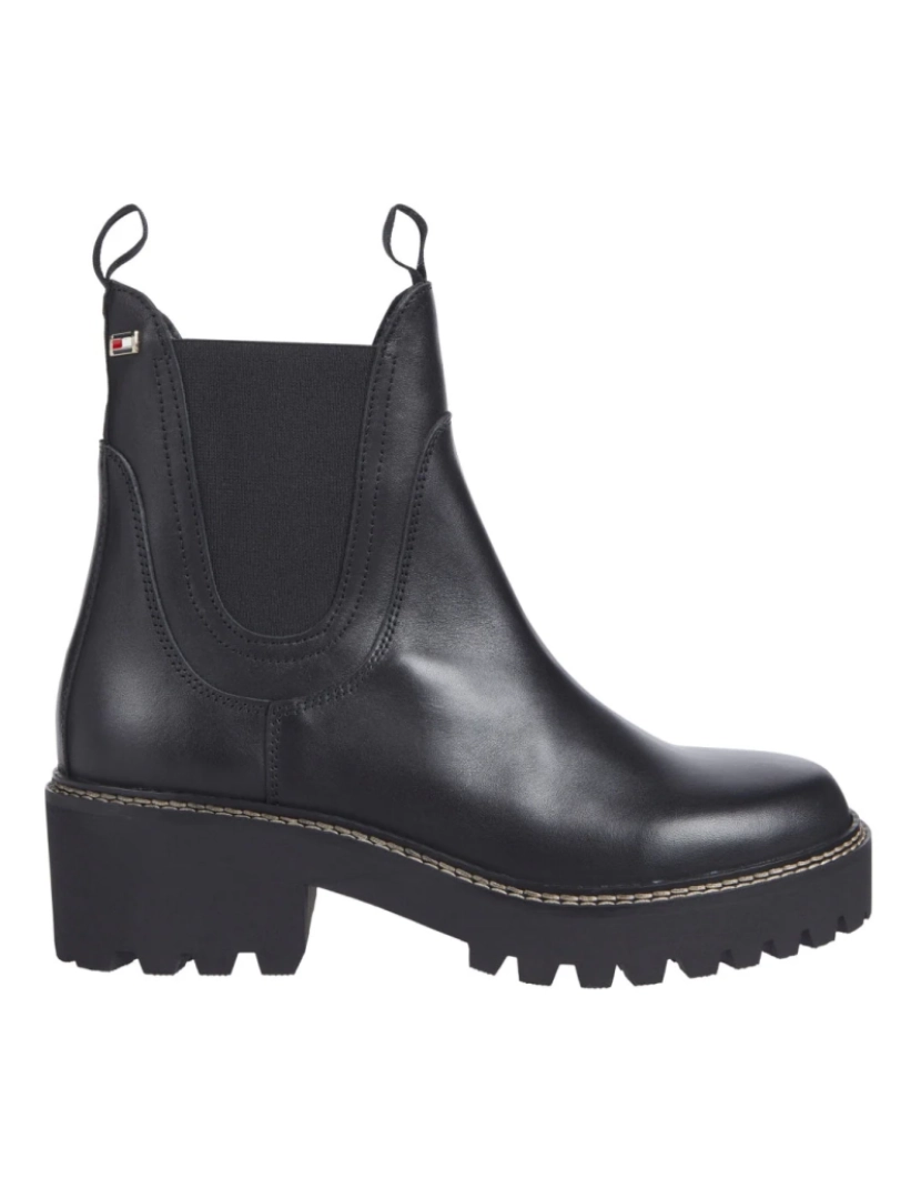 imagem de Tommy Hilfiger Preto Booties Calçados Femininos2