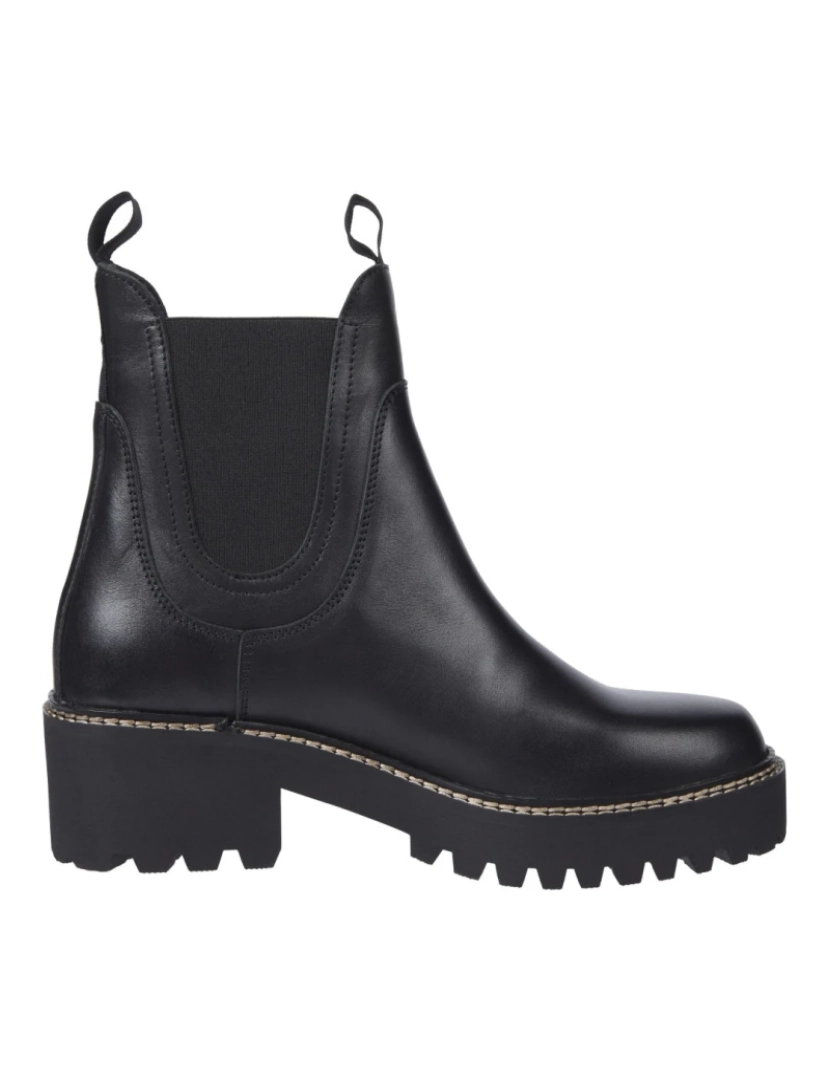 imagem de Tommy Hilfiger Preto Booties Calçados Femininos3