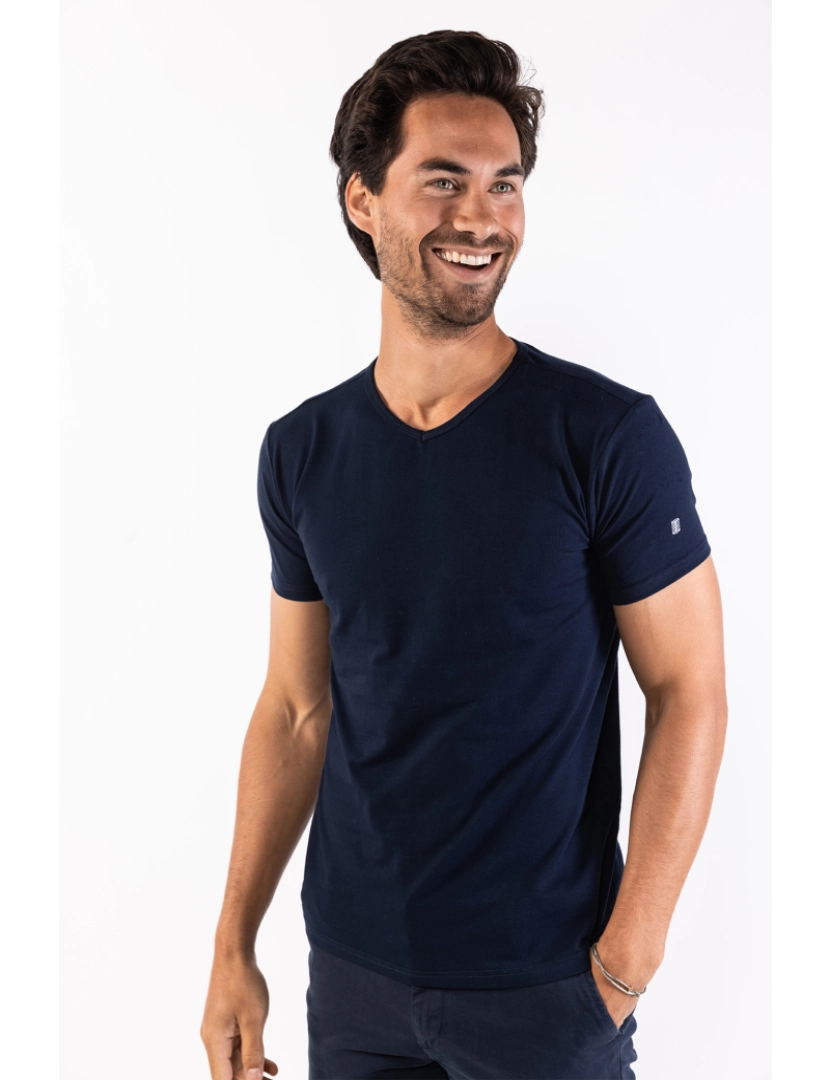 imagem de Presly & Sun Steve V-Neck Azul3