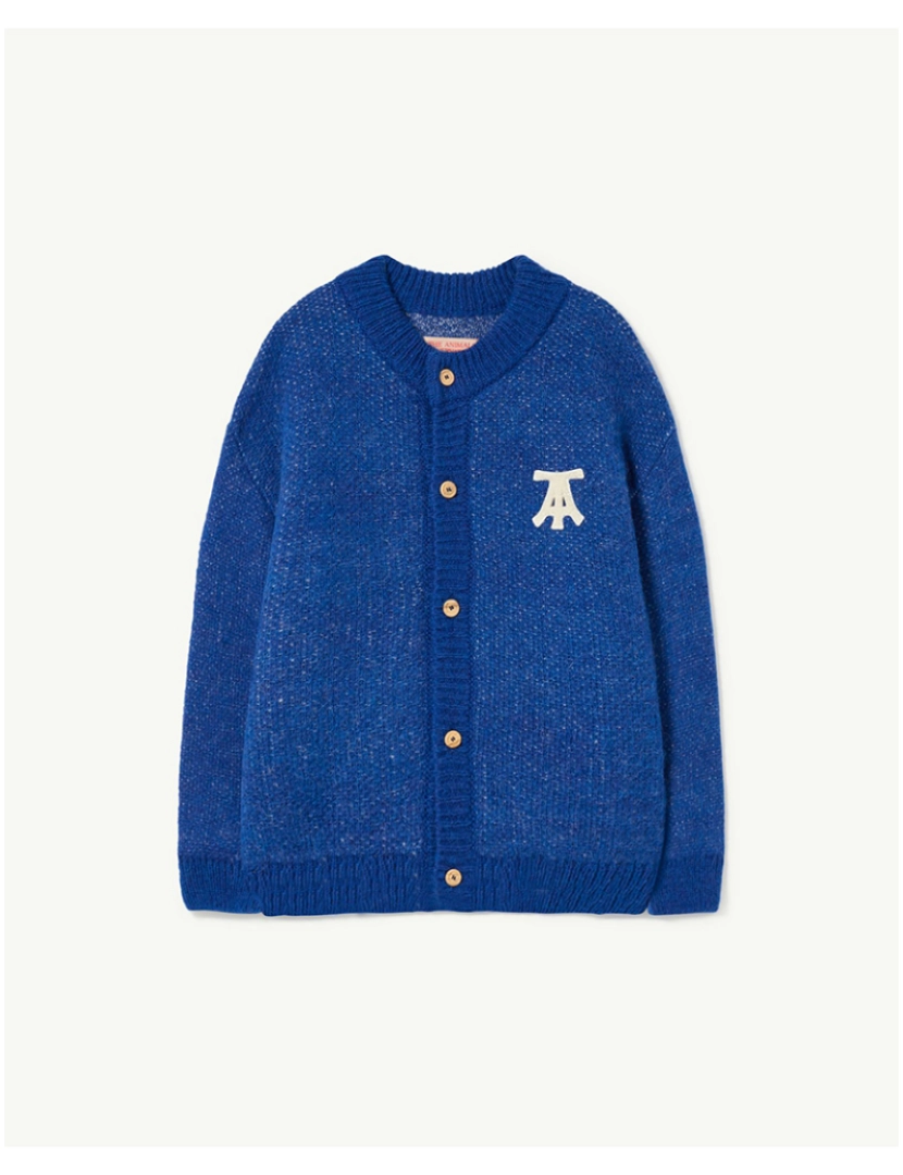 The Animals Observatory - Cardigan Azul e  Amarelo