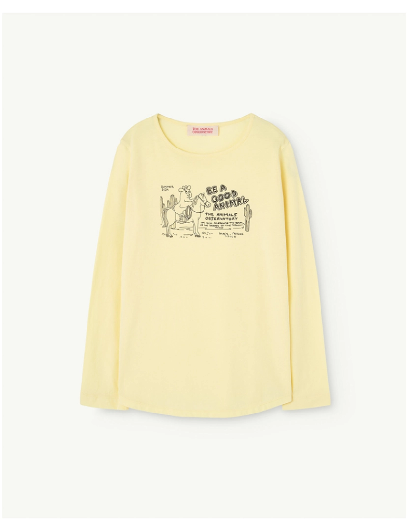 The Animals Observatory - T-Shirt Amarelo