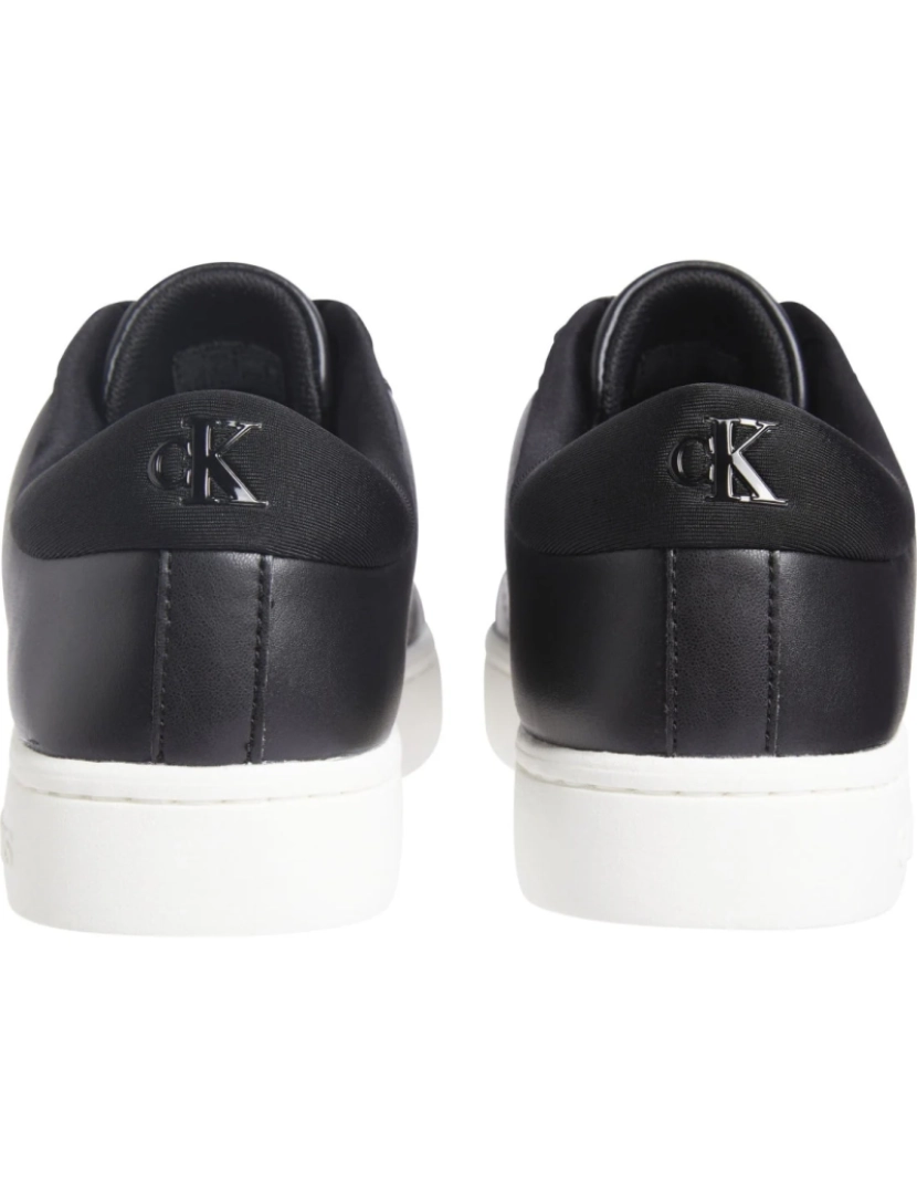 imagem de Calvin Klein Jeans preto treinadores sapatos femininos5