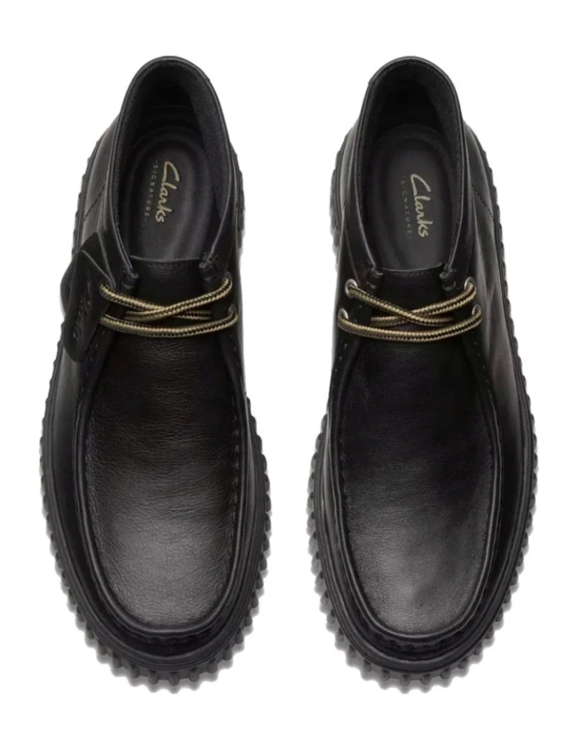 imagem de Clarks Preto Booties sapatos masculinos6