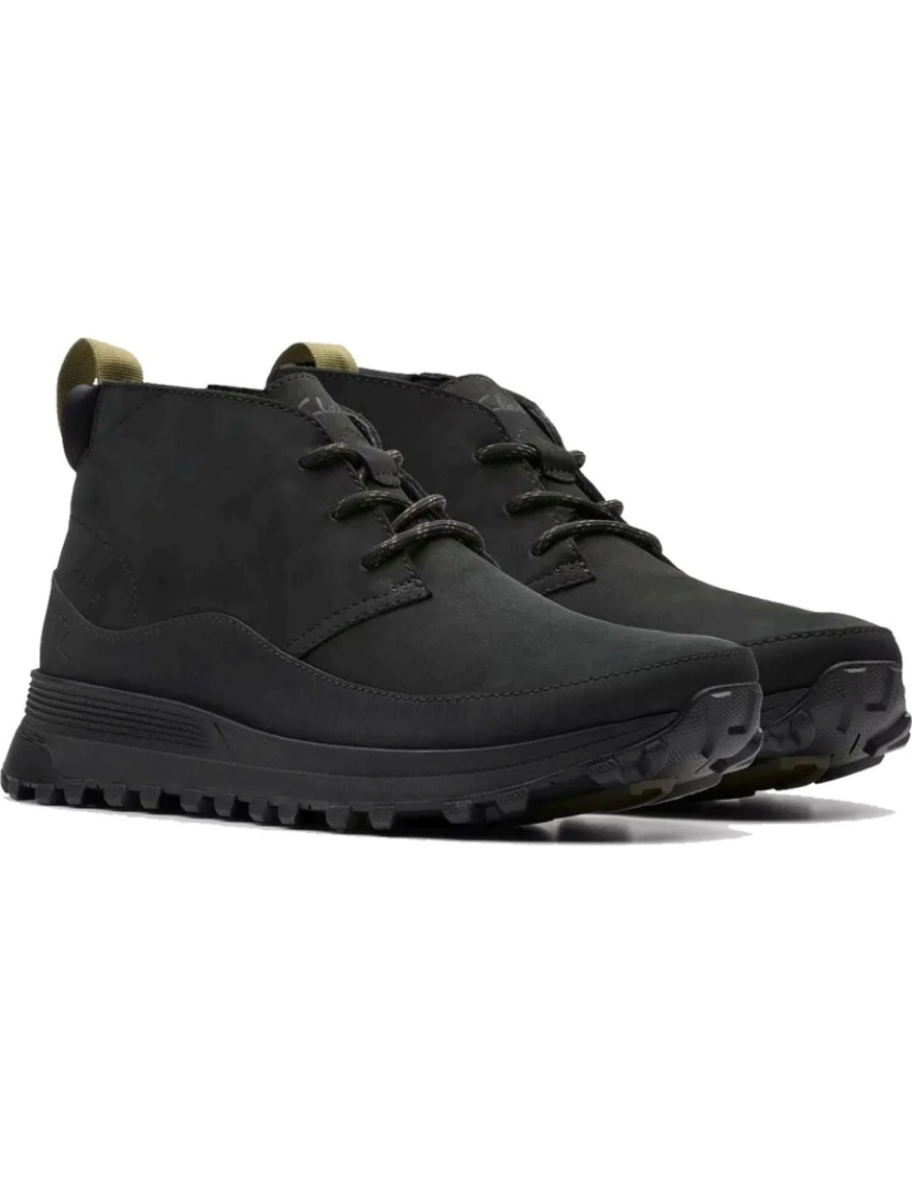 Clarks  - Clarks Preto Booties sapatos masculinos