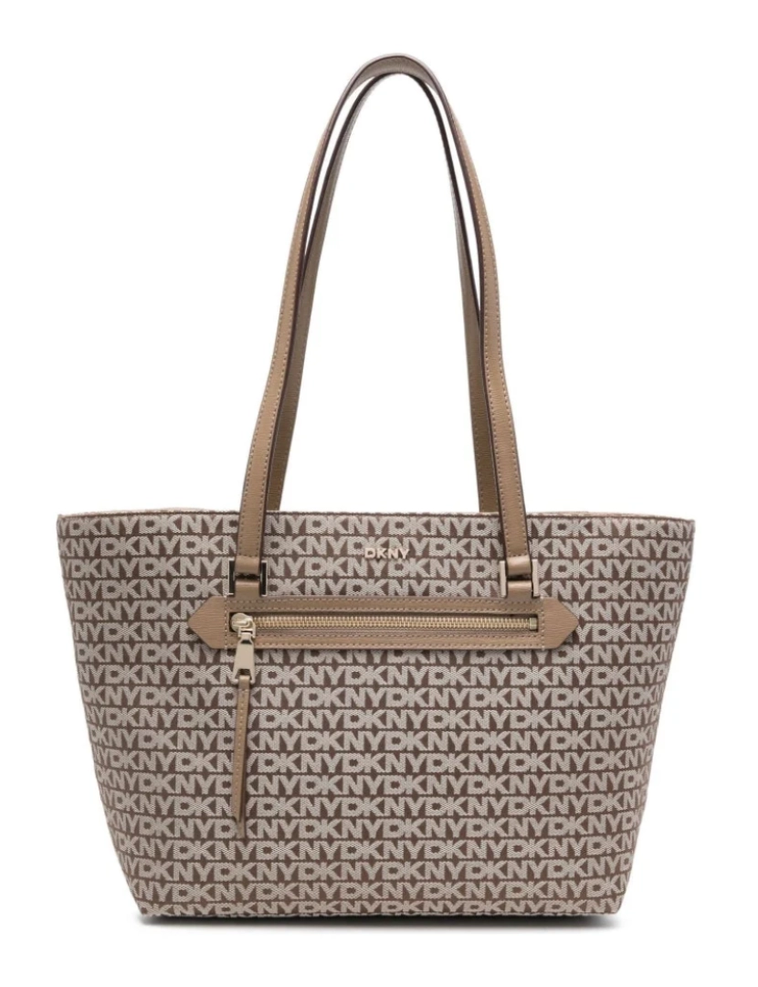 DKNY - Dkny Brown Tote sacos de mulheres