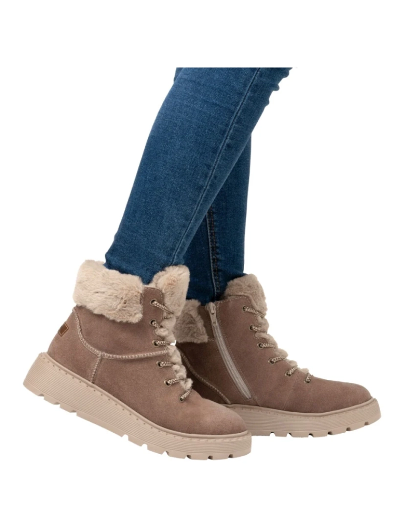 imagem de Rieker Brown Booties sapatos femininos3