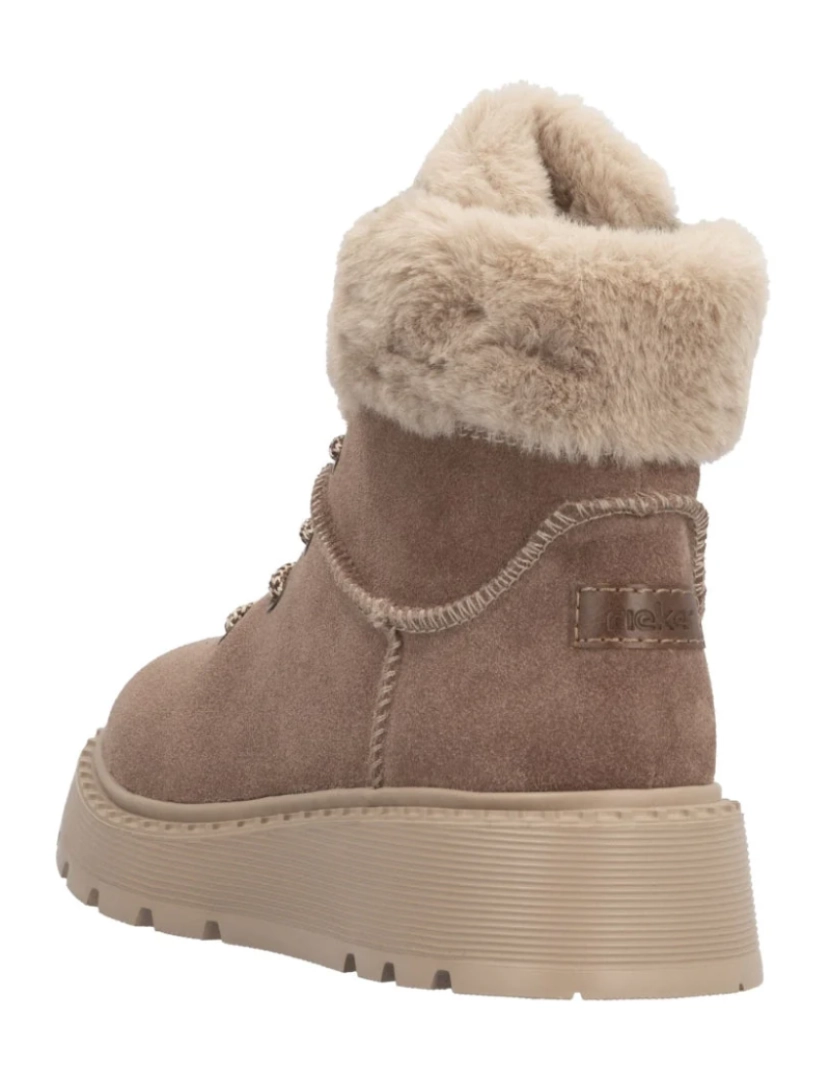 imagem de Rieker Brown Booties sapatos femininos7