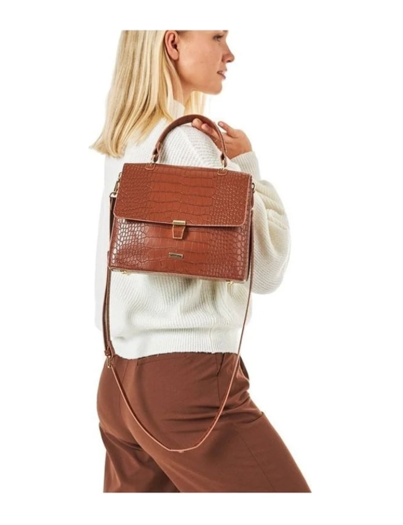 imagem de Rieker Brown Tote Bags Unisex Adults Bags7