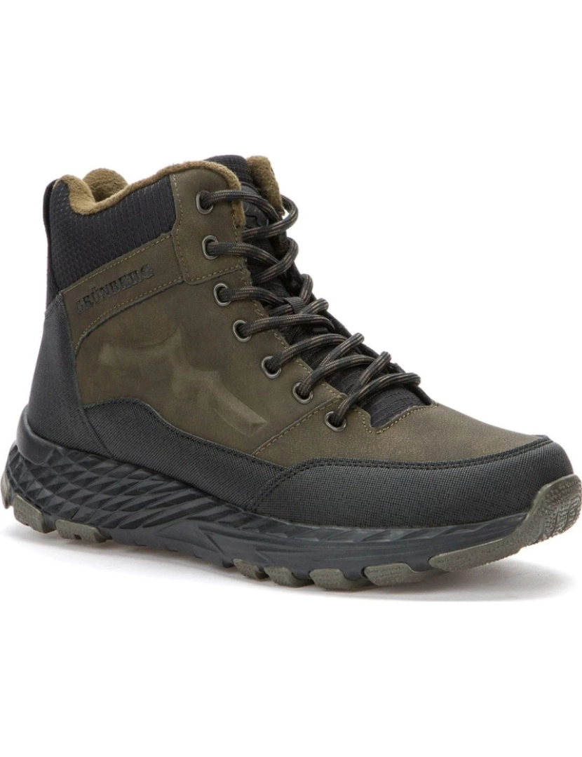 Grunberg - Grunberg bege botas sapatos masculinos