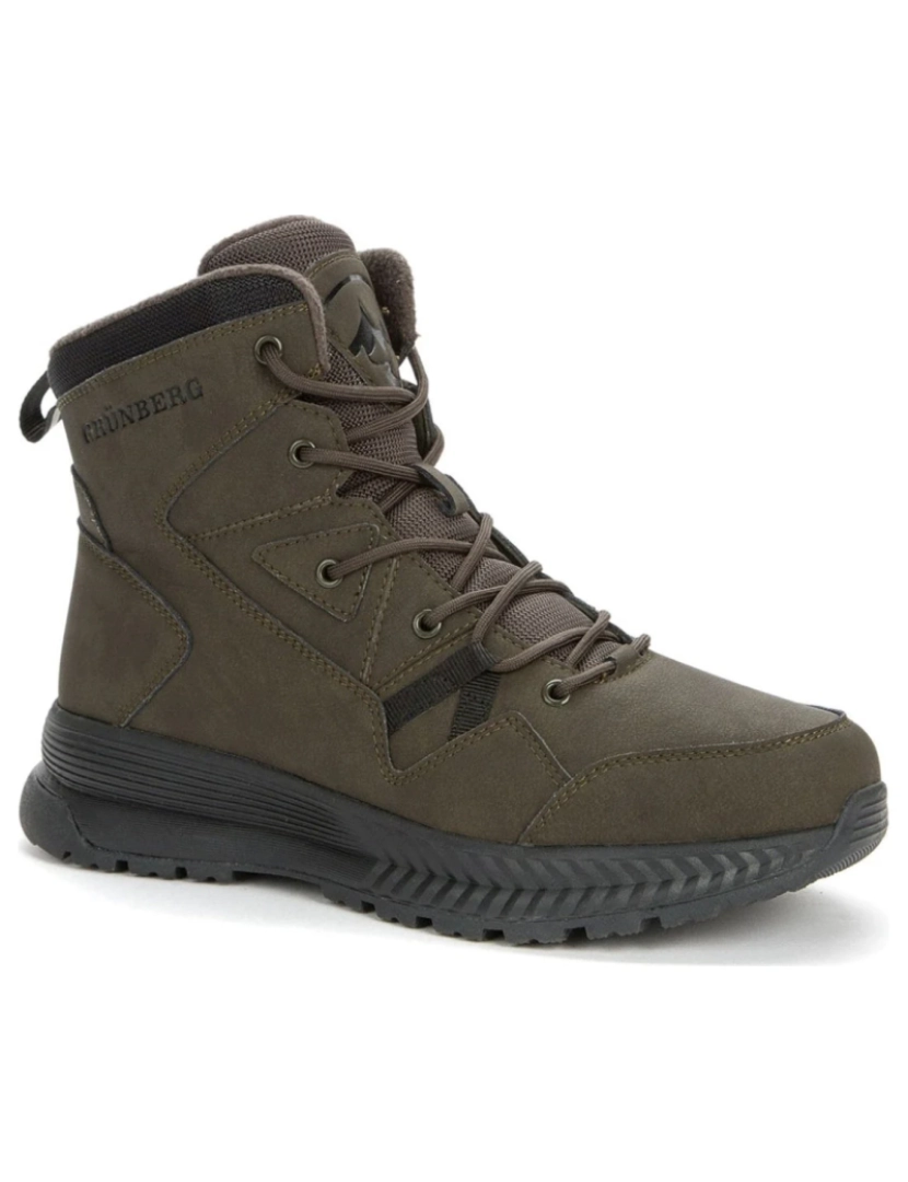 Grunberg - Grunberg bege botas sapatos masculinos