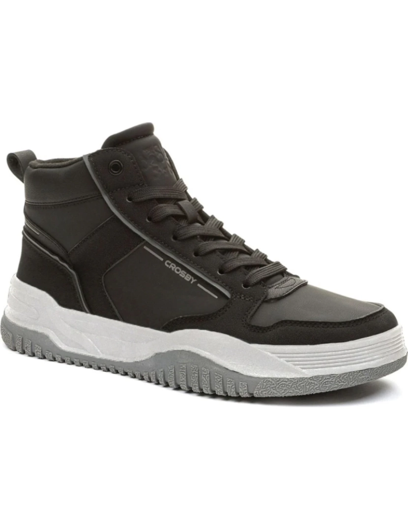 Crosby - Crosby botas pretas sapatos masculinos