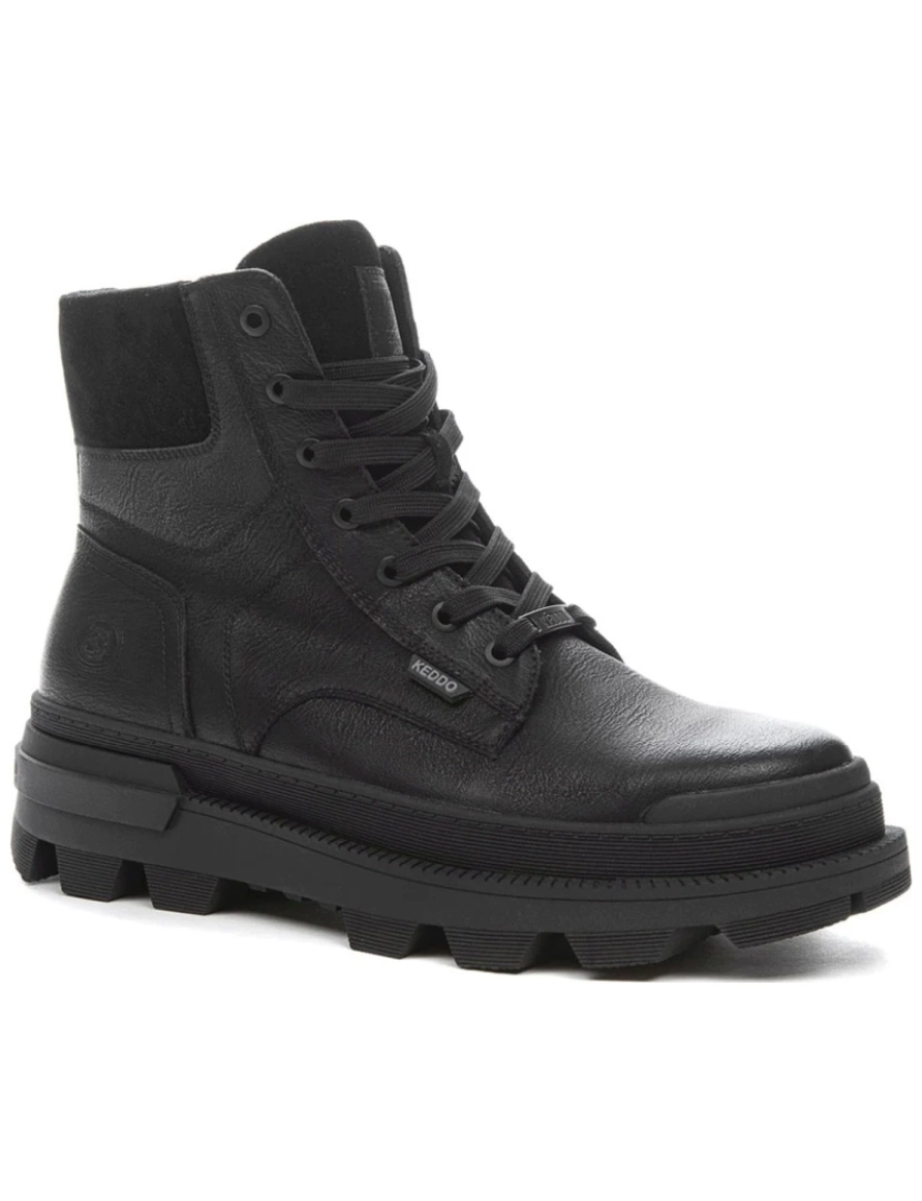 Keddo - Keddo Preto Booties sapatos masculinos