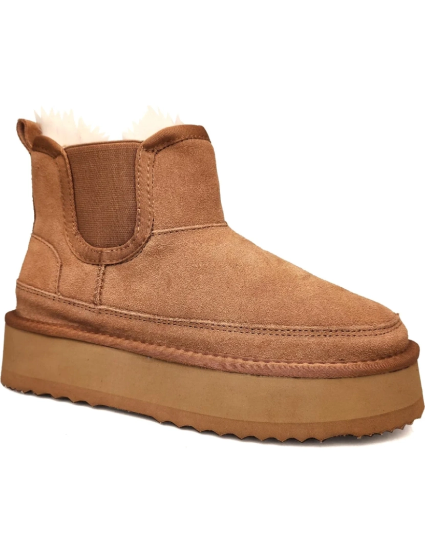 imagem de La Conte Brown Booties Calçados Femininos2