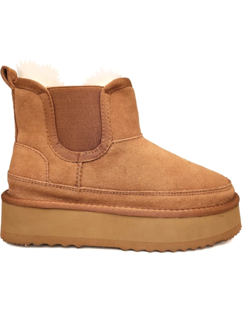 imagem de La Conte Brown Booties Calçados Femininos3