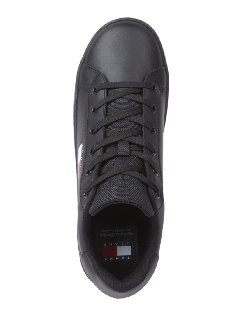 imagem de Tommy Jeans preto treinadores sapatos femininos4