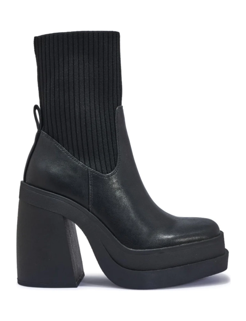 imagem de Truffle Preto Booties Calçados Femininos3