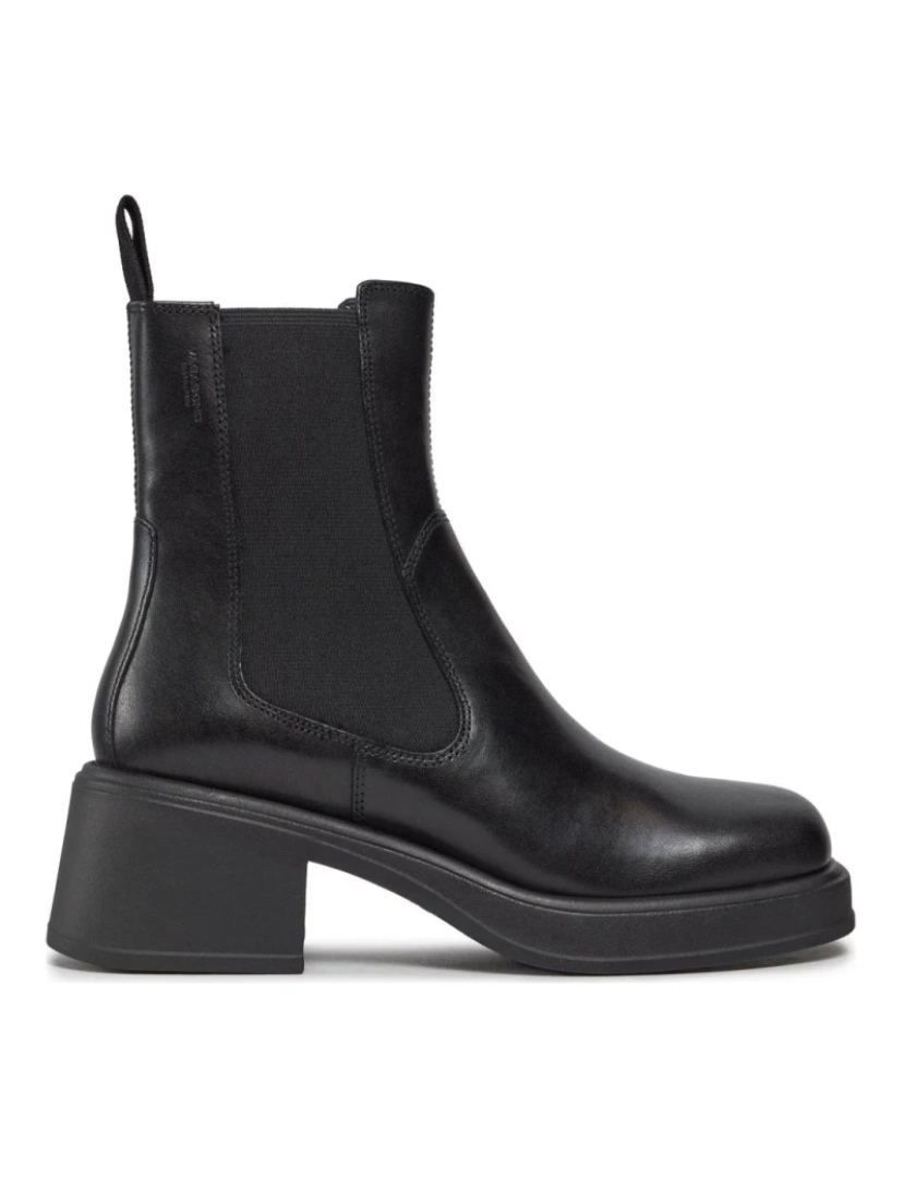 imagem de Vagabond Preto Booties sapatos femininos3