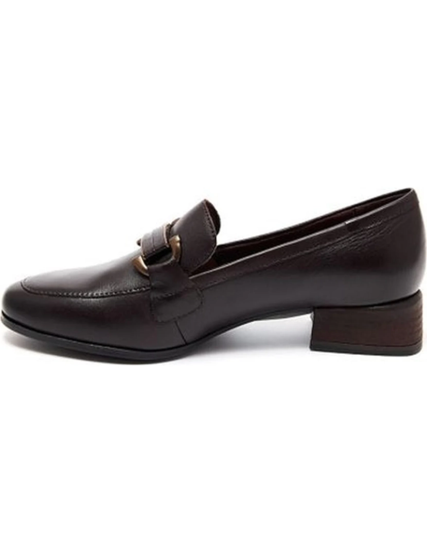 imagem de Marco Tozzi Brown Loafers sapatos femininos4