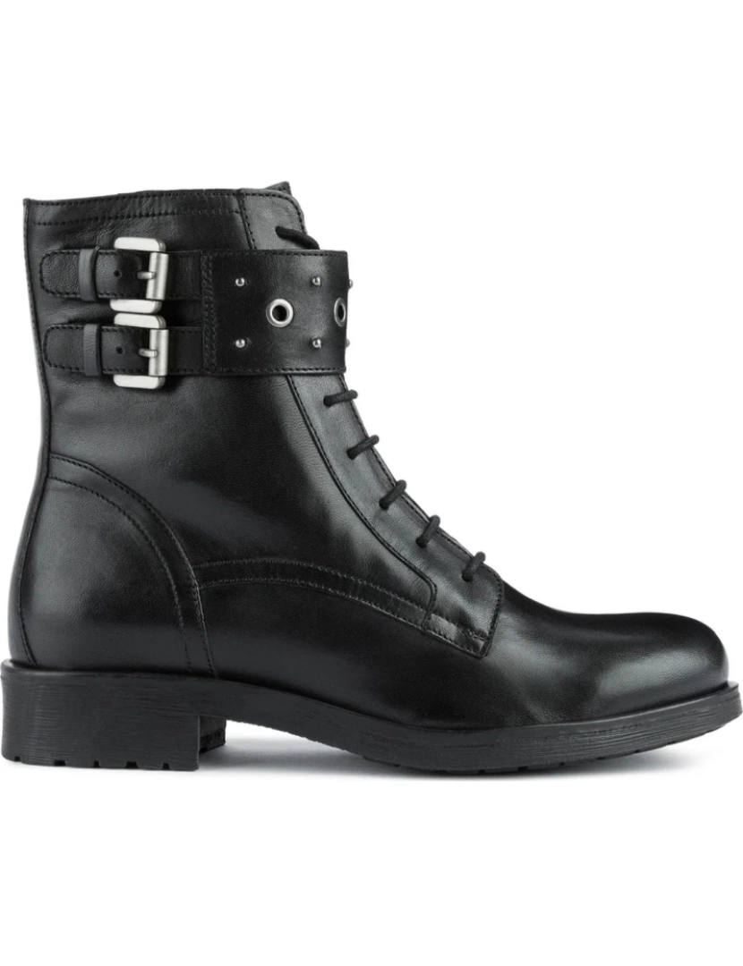 imagem de Geox Black Booties Calçados Femininos2