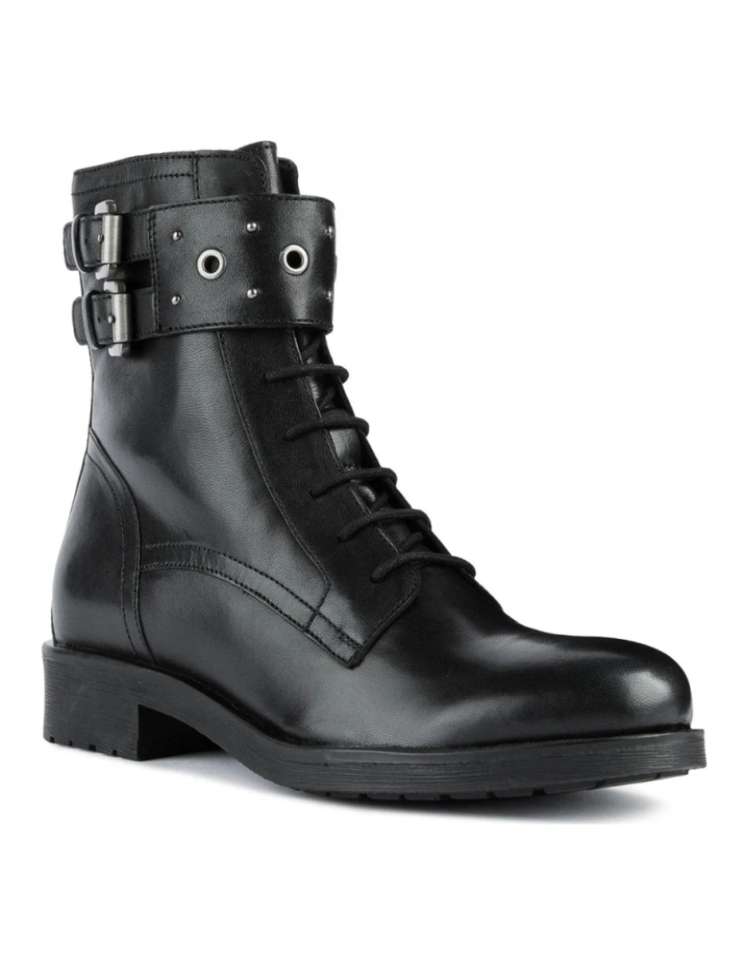 imagem de Geox Black Booties Calçados Femininos3