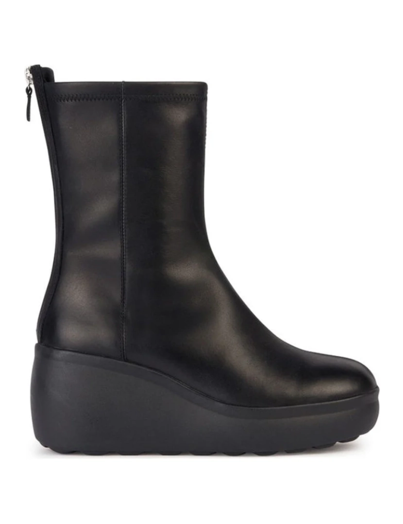 imagem de Geox Black Booties Calçados Femininos2