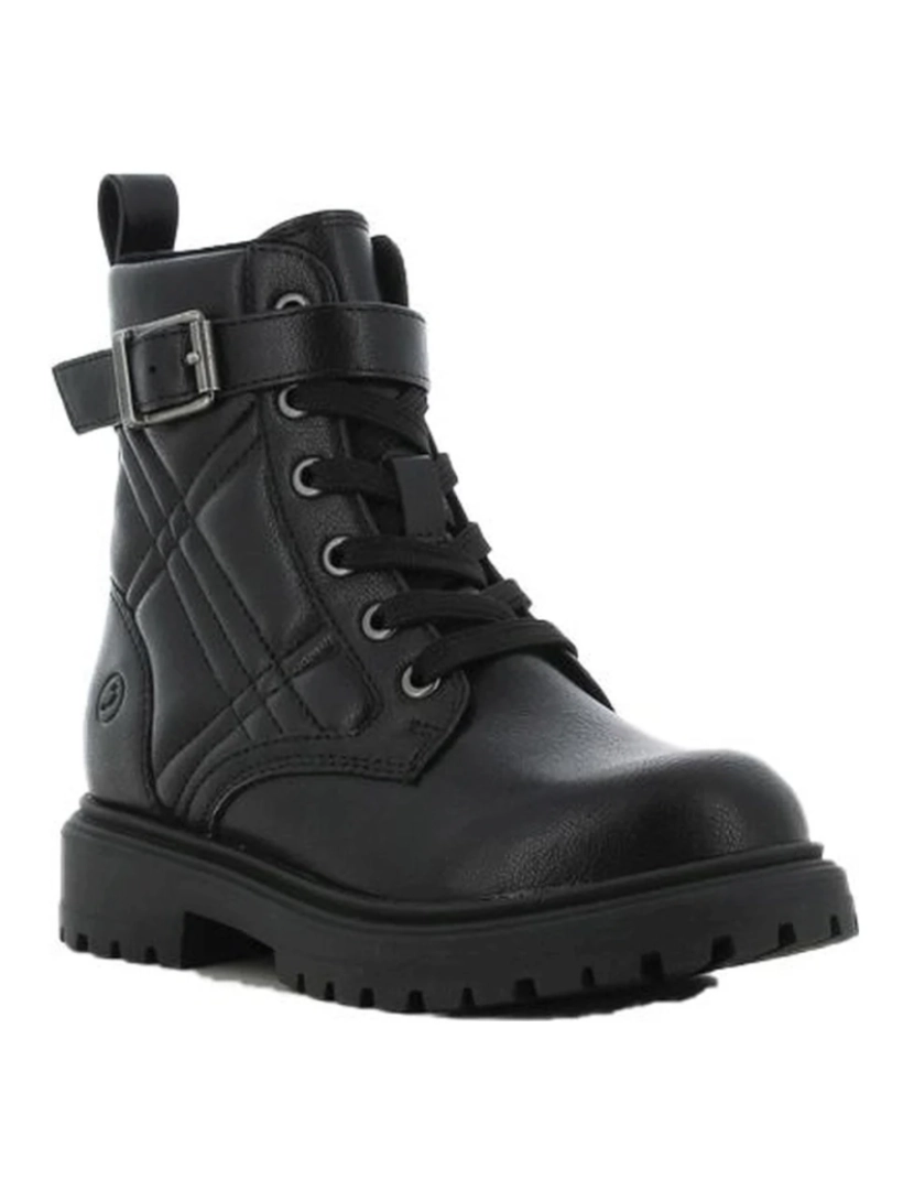 Cortina - Cortina Preto Booties meninas sapatos