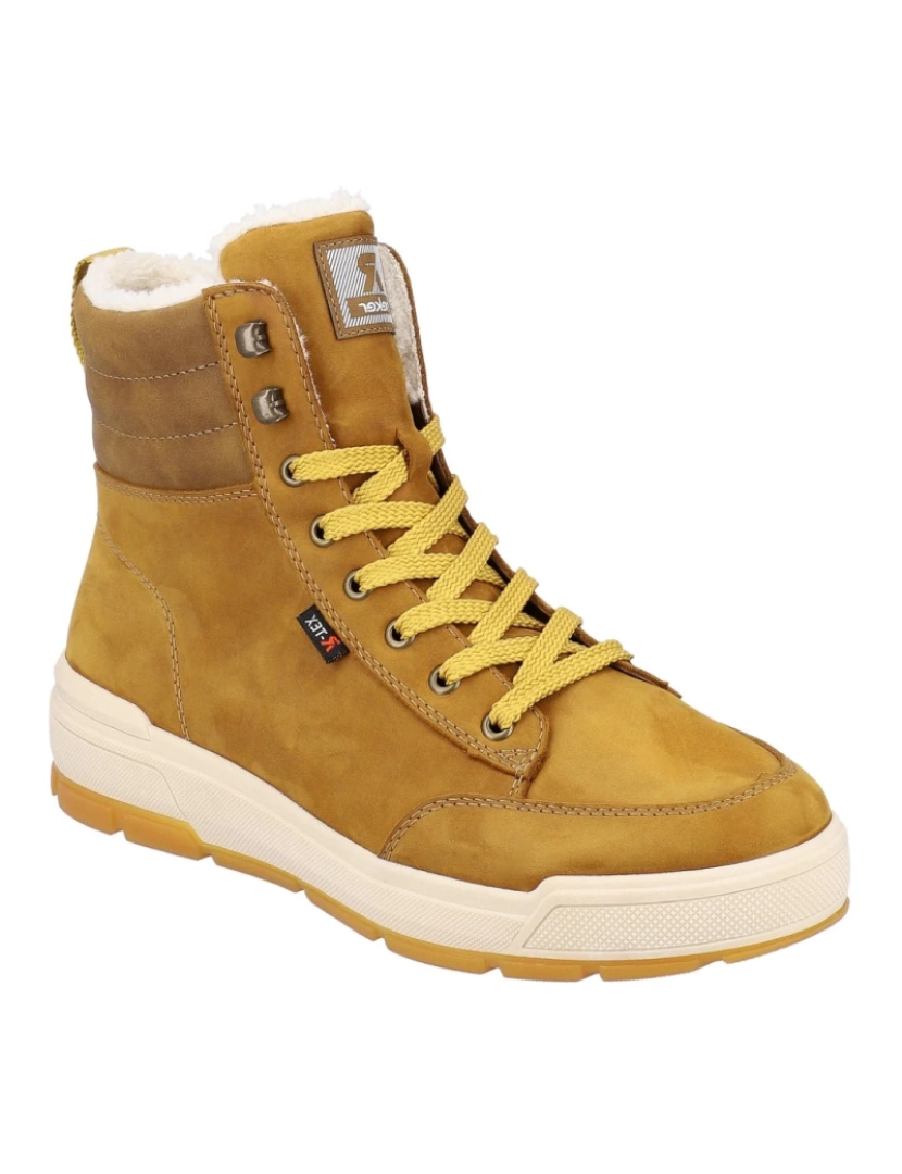 R-Evolution - R-Evolução amarelo Booties sapatos masculinos