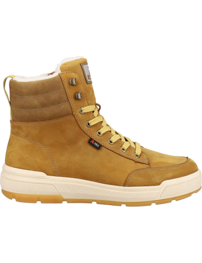 imagem de R-Evolução amarelo Booties sapatos masculinos4