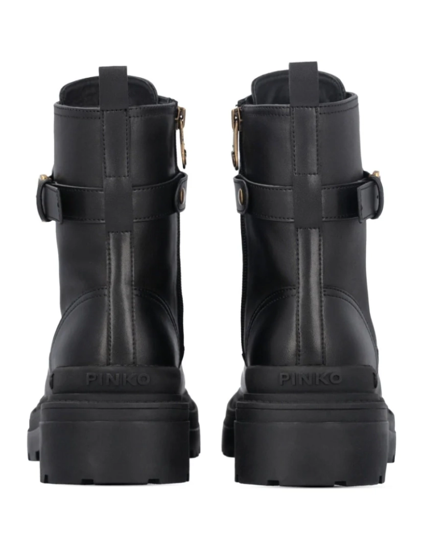 imagem de Pinko Preto Booties Calçados Femininos5