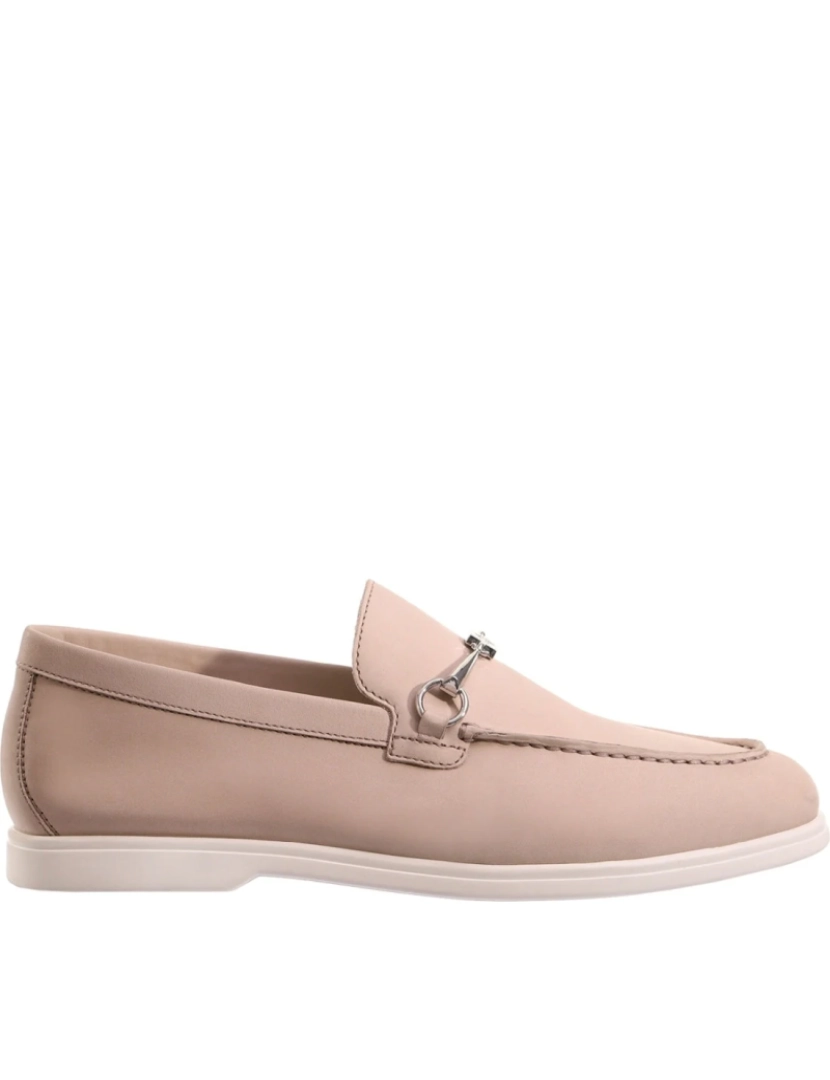 imagem de Hogl Bege Loafers sapatos femininos3