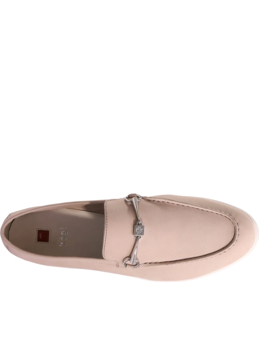 imagem de Hogl Bege Loafers sapatos femininos5