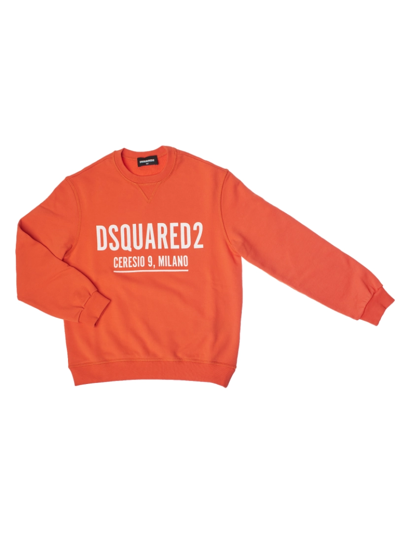 Dsquared2 - Moletom Relax Icon com gola redonda DQ1094D0-02YDQ menino