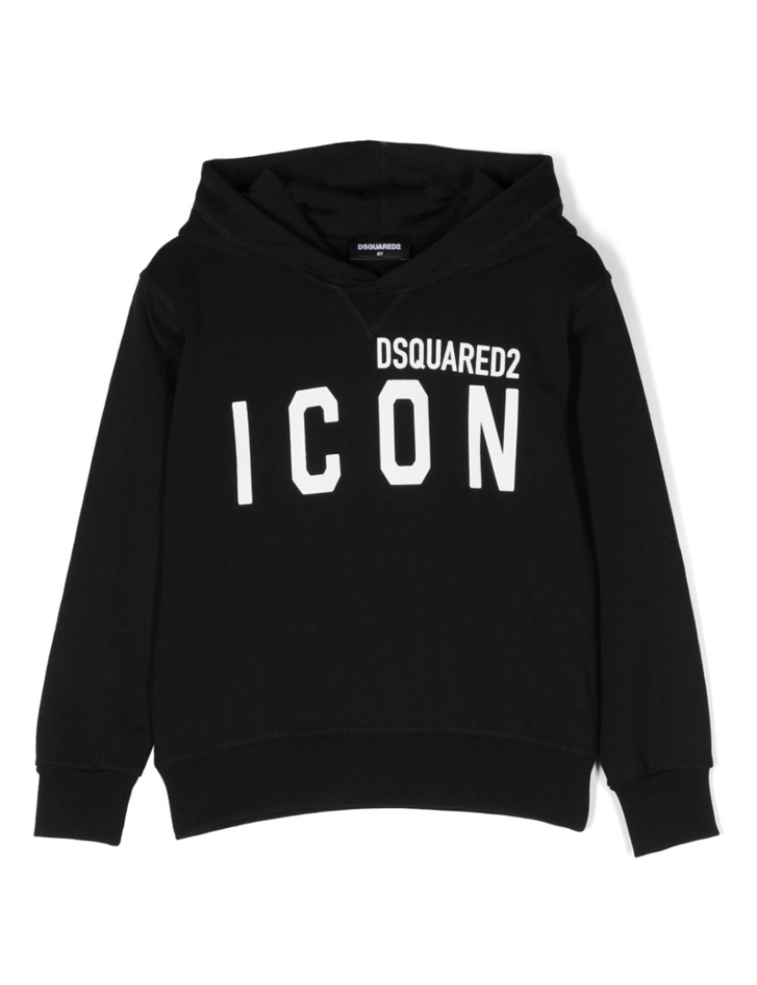 Dsquared2 - Cool Fit Icon Hoodie DQ1378D0-03GDQ unissex menino e menina