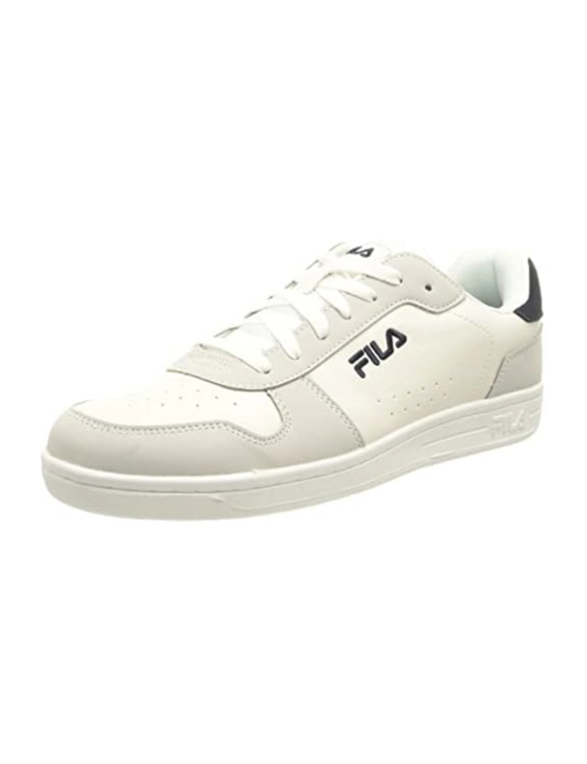 Fila - Ténis Fila NETFORCE II X CRT-White-Fila Navy