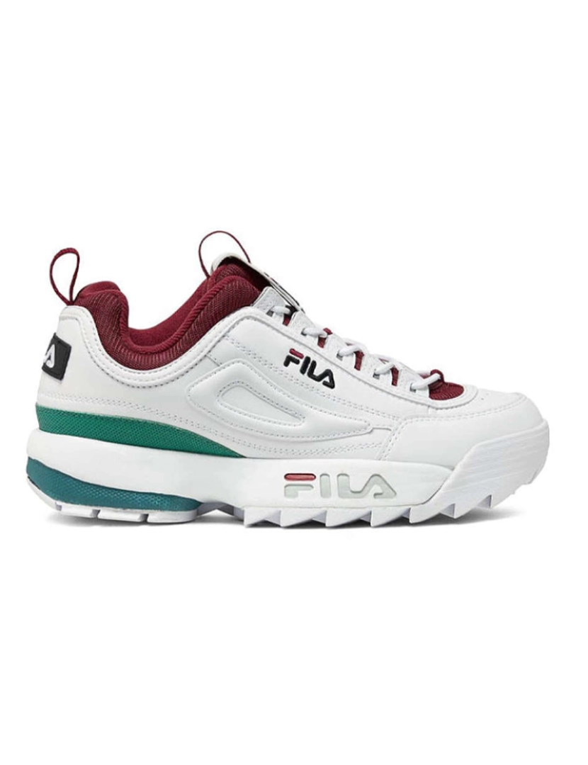 Fila - Ténis Fila Disruptor CB low wmn-White / Rhubarb