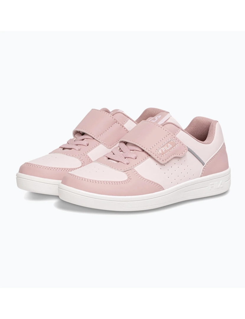 Fila - Ténis Fila C. COURT CB velcro kids-Mauve Chalk-Pale Mauve