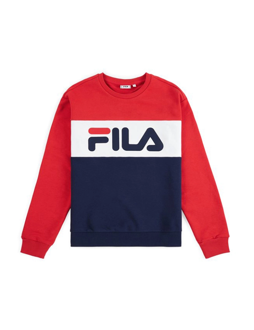 Fila - Sweatshirt Fila Vermelho e Branco