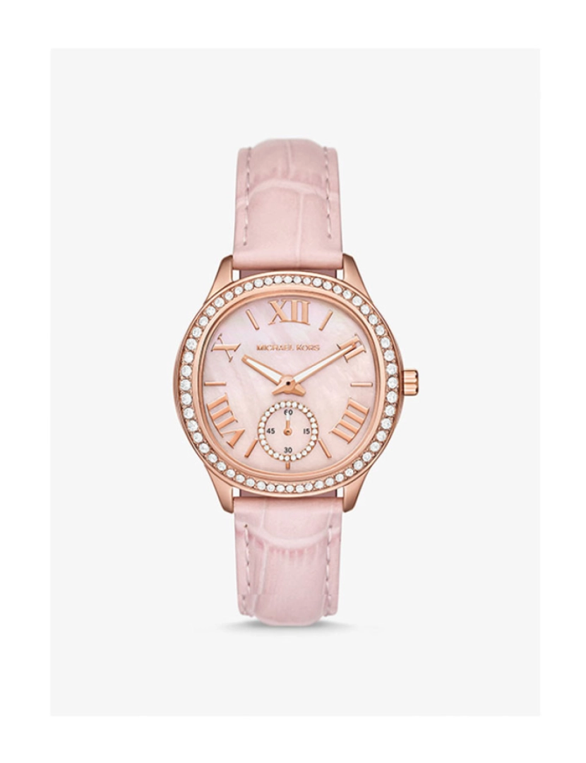 Michael Kors - Relógio Senhora Sage Pavé Ouro Rosa