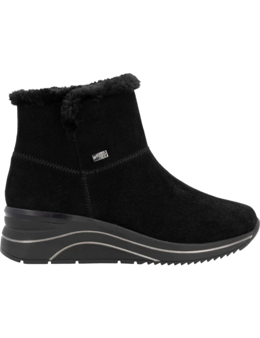 imagem de Remonte Preto Booties Calçados Femininos4