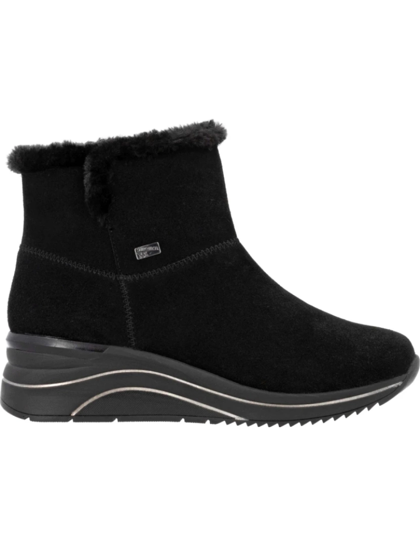 imagem de Remonte Preto Booties Calçados Femininos5