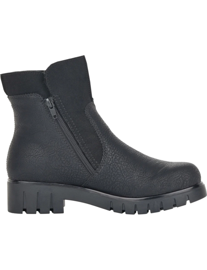 imagem de Rieker Preto Booties Calçados Femininos4