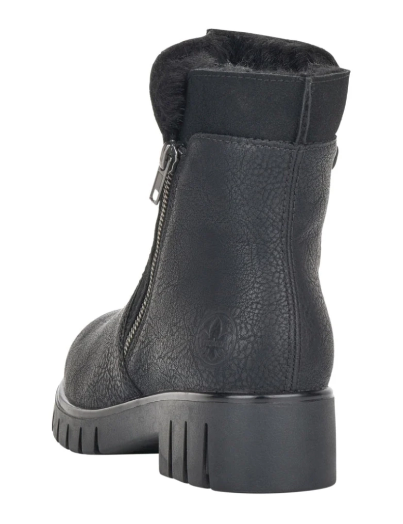 imagem de Rieker Preto Booties Calçados Femininos5