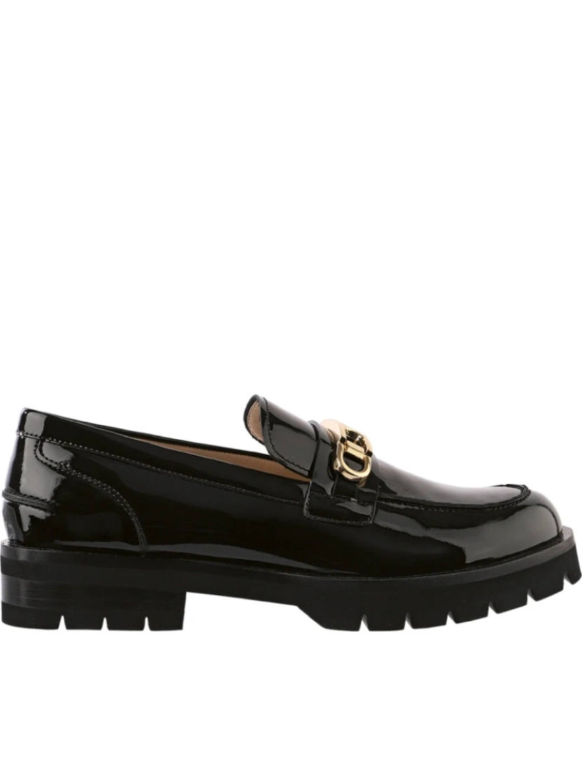 imagem de Hogl Black Loafers sapatos femininos3